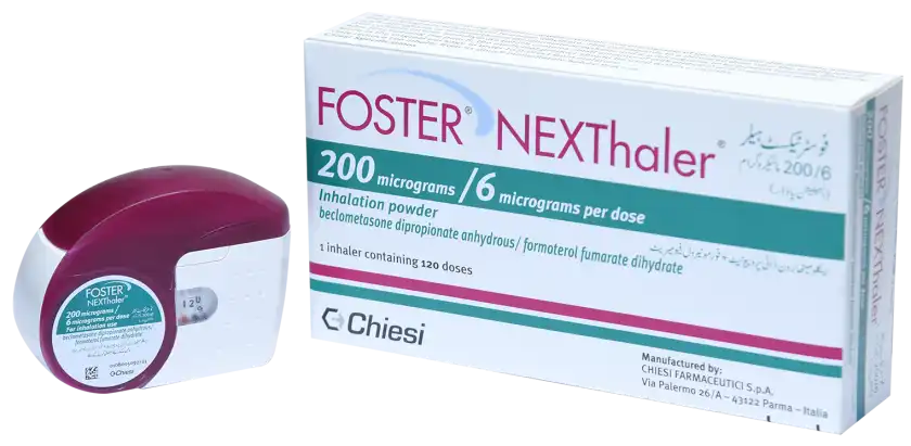 Foster Nexthaler 200/6mcg